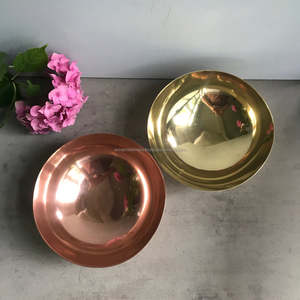 Juego de 4 Elegantes Tazones para Servir de Cobre en Metal de Primera Calidad, Ideales para Restaurantes de Alta Gama y Comedores de Hoteles de Lujo - Product Image 6
