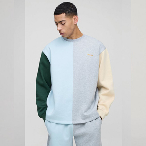 Sudadera Unisex de Cuello Redondo, Corte Regular, Manga Regular, Tejido French Terry, Ropa Casual de Invierno, Secado Rápido, 300g, Lavado Ácido - Product Image 1