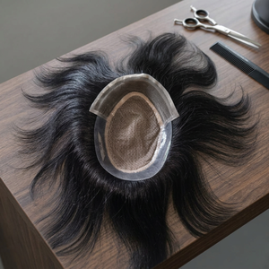 Mirage <b>Front</b> Lace Human hair toupee <b>Wig</b> for men <b>wigs</b> <b>wigs</b> human hair lace <b>front</b> medical <b>wig</b> perrugue homme lace <b>front</b> <b>wigs</b> tap - Product Image 6
