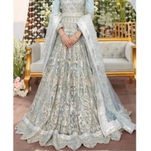 Women Embroidered Designer Dresses with Decorative <b>Stitching</b> Premium Materials and Beautiful Finishing for Festive Celebrations - Product Image 4