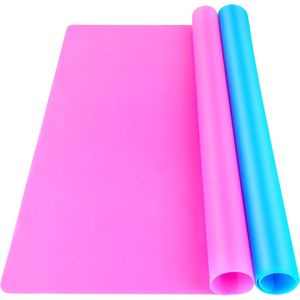 2 Tappetini in Silicone 40x30 cm per Stampi in Resina, Creazioni di Gioielli, Tappetino per Plastilina per Bambini, per Artigianato in Resina e Silicone - Product Image 1