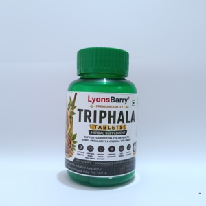 Capsules de Triphala, fenouil et cumin pour le soutien digestif et antioxydant - Product Image 1