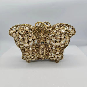 Luxury Pearl Embellished Party Wedding Clutch Bag For Women Bridal Evening Handbag Manufacturer From India - Product Image 4