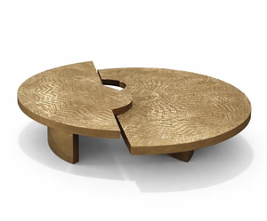 Wholesale Golden metal legs style Coffee <b>Table</b> living room furniture round modern <b>Decorative</b> Home <b>Decor</b> Modern Metal Side <b>Table</b> - Product Image 3