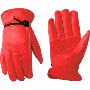 High Quality Yellow Cowhide Leather <b>Drivers</b> <b>Gloves</b> Industrial Safety & Durable Men's Work <b>Gloves</b> with Reinforced Suede Palm - Product Image 4