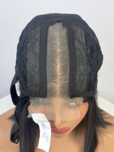 Perruque Bob couleur naturelle sans colle avec fermeture en dentelle, 100% cheveux humains, cheveux vietnamiens - Product Image 6