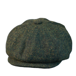 Casquette Gavroche en Corduroy et Laine Sergée, Casquette Plate d'Hiver Style Baker Boy avec Bouton sur le Dessus, OEM - Product Image 1