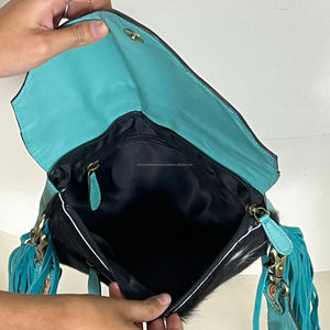 Sac à bandoulière élégant en cuir de vachette fait main pour femme, style western, vente en gros directe d'usine - Product Image 6