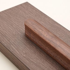 Sleek Minimal Wooden Drawer Pulls Nordic Inspired Cabinet Hardware Elegant Solid Wood Door Handles Modern <b>Rustic</b> Furniture Pull - Product Image 5