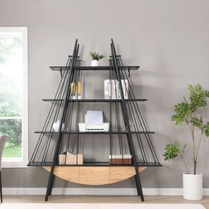 DanDiBo portabottiglie vino in legno marrone 70 cm 1681 bar