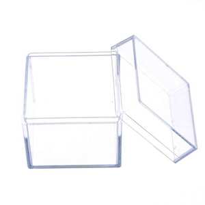 Hot Selling Acrylic Display Storage Box & Kitchen Storage Handmade Best Quality <b>Clear</b> <b>Containers</b> for Jewelry & Makeup Organizer - Product Image 2