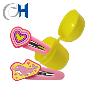 Mini Plastic Decorative Clip with colorful and cute designs label for girls Age 2 4 Years Unisex CE Certified - Product Image 2