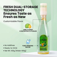 Creatieve honing-geïnfuseerde smaakvolle drank met unieke fruitcombinatie in fles van 435ml