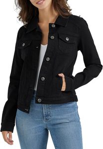 Veste en jean pour femme, coton doux, style vintage, décontractée, boutonnée, légère, élégante, streetwear, look quotidien premium - Product Image 4