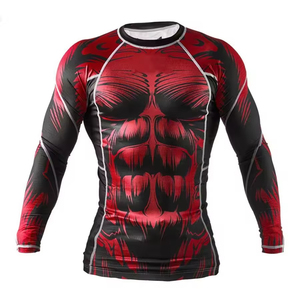 Camiseta Deportiva de Alta Calidad, Duradera, de Spandex y Poliéster, con Cuello Redondo, Sublimada, Transpirable y de Secado Rápido - Product Image 1