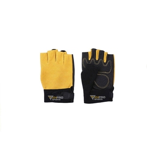 Mountain Road <b>Bike</b> Driven Gloves Half <b>Finger</b> Breathable Anti-Slip Shock-Absorbing Microfiber Polyester for Men Women - Product Image 1