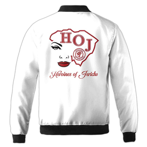 Maßgeschneiderte Winter Heroines Jericho State Map Line Beschichtete Vorderseite Custom Bomberjacke S-5XL Hochwertige Maßanfertigung Unisex 2026 - Product Image 3