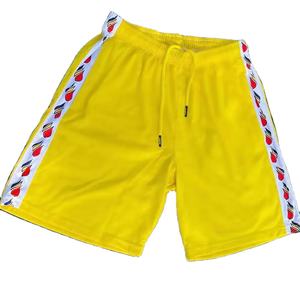 <b>Men's</b> High Quality Custom Made Cotton <b>Sweat</b> <b>Shorts</b> Eco-Friendly Side Printed Stripes Loose Drawstring Street Wear Custom Logo - Product Image 2