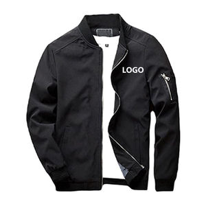 Men's Bomber Jacket Premium Quality Windproof Lightweight Casual Outerwear Streetwear Fashion Jacket - Product Image 1