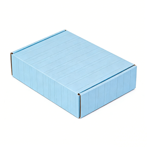 Caja de Envío de Cartón Corrugado Kraft con Logotipo Personalizado, Materiales Reciclados, Embalaje para Envíos de Comercio Electrónico, Venta al Por Mayor - Product Image 3