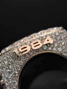 <b>Iced</b> Out Hip Hop <b>Ring</b> | D VVS Moissanite Diamond | 925 Sterling Silver | GRA Certified | Custom Luxury Wedding Engagement <b>Ring</b> - Product Image 5