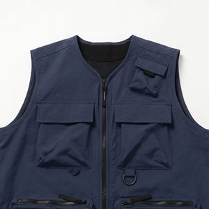 เสื้อกั๊กยุทธวิธีสีน้ำเงินกรมท่า |   เสื้อกั๊กทำงานแบบมีกระเป๋าซิปหลายช่อง |   เสื้อแจ็คเก็ตแขนกุดผ้าตาข่ายระบายอากาศได้ดี |   ผู้ผลิต OEM ตามสั่ง - Product Image 5