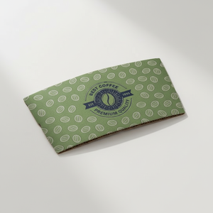 Fabricant vietnamien de manchons en papier kraft imprimés sur mesure pour gobelets à café, biodégradables, écologiques, résistants au micro-ondes, pour boissons - Product Image 2