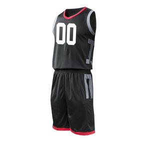 Conjunto de Uniforme de Baloncesto Unisex, Camiseta sin Mangas con Cuello en V y Pantalones Cortos, Transpirable, con Estampado Sublimado, Ropa Deportiva para Todas las Temporadas - Product Image 4