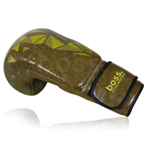 Gants de boxe rembourrés de qualité supérieure avec graphismes attrayants, intérieur respirant et support pour les poignets - Product Image 5