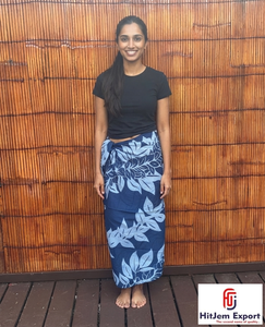 Vente en gros de sarongs polynésiens de qualité supérieure, Lavalava, Hawaï, Samoa, Savaii, Upolu, Salelologa, service de fabrication OEM ODM personnalisé - Product Image 4