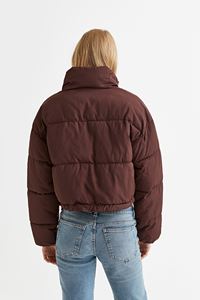 Long Sleeve crop top Water Resistant Breathable Eco-Friendly Dyed Cotton Wholesale Women's Winter Streetwear Puffer <b>Jackets</b> - Product Image 6