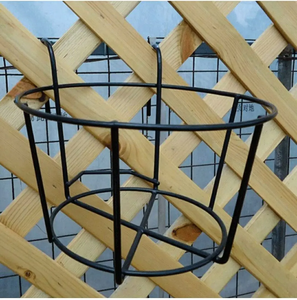 Soporte de Metal para Macetas Colgantes, Decorativo, de Hierro, para Balcón, Terraza, Patio, Jardín, Valla y Exteriores del Hogar - Product Image 4