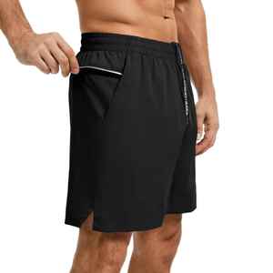 Shorts pour hommes en marque blanche, faible MOQ, dernières tendances, vente chaude, fabriqués au Pakistan, pour la course et l'entraînement. - Product Image 2