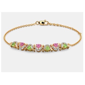 Bracelet en Moissanite de Qualité Supérieure pour Femme, Bijou Classique Scintillant pour Fiançailles et Mariage, Fournisseur en Gros - Product Image 5