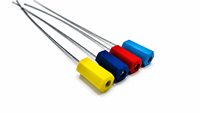 Sceau de câble haute sécurité YuShengDa YSD-006 pour conteneurs, remorques, citernes, navires, avec verrou hexagonal 26.5x14x12mm, Shandong