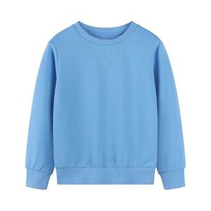 เสื้อฮู้ดดี้เด็กคุณภาพสูง หนัก 350 กรัม ผ้าฝ้าย สีพื้น เสื้อกันหนาวเด็กบุขนแกะ เสื้อพูลโอเวอร์เด็กผู้ชาย - Product Image 1