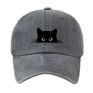 Casquette de baseball brodée personnalisée vintage de haute qualité pour adultes unisexe avec tissu commun et ajustement réglable - Product Image 1