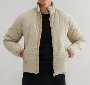 Unisex High Quality Vintage Casual Winter Coat Standard <b>Black</b> Puffer <b>Jacket</b> Bubble Waterproof Eco-Friendly Windproof Breathable - Product Image 2