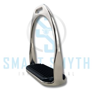 Étriers d'équitation en acier inoxydable de qualité supérieure avec revêtement en caoutchouc noir, pour selle anglaise, fabrication OEM ODM - Product Image 4