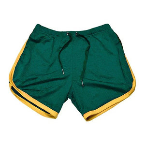 Shorts de plage pour hommes de haute qualité, séchage rapide, respirants, décontractés, à motif uni, taille élastique - Product Image 3