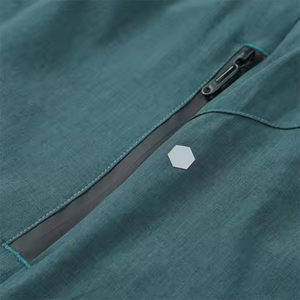 Shorts d'entraînement vintage pour hommes Outfitize, aspect denim en coton doux, style streetwear décontracté, tenues athlétiques - Product Image 4