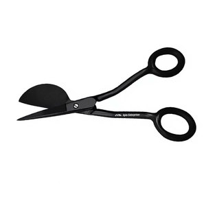 Tijeras de Pico de Pato Negras de 6 Pulgadas, Manuales, con Certificación CE, para Reparación de Alfombras y Pisos, Tijeras de Precisión de Grado Alemán para Tapicería - Product Image 4