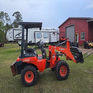 Compact Kubota R430 Wheel Loader 4WD Hydraulic Loader For Construction Material Handling And Heavy Duty Work - Product Image 3
