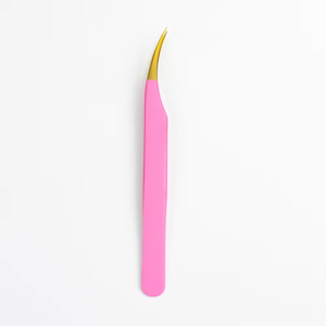 ODM OEM Custom Eyelash Extension Tweezers Professional 6 Piece Straight and Curved Pointed Isolation Tweezers <b>Set</b> 2026 - Product Image 6