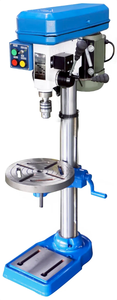Hong Ky |   Taladro de columna industrial KB120TC con función de roscado, 13 pulgadas, 750 W, 12 velocidades, bajo nivel de ruido, alta precisión, polea de hierro fundido - Product Image 1