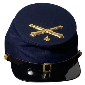 reproduction d'un Képi d'artillerie de la Guerre Civile, généralement appelé une casquette de soldat - Product Image 2