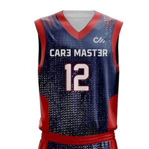 Uniformes de Baloncesto para Hombre, Tallas Grandes, Personalizados con Sublimación, Transpirables, 100% Poliéster, Venta al Por Mayor - Product Image 5