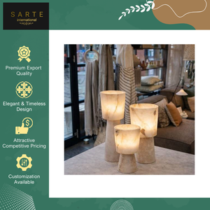 Supports de bougies chauffe-plat rustiques en marbre faits à la main, pots blancs, formes personnalisées, brûleurs d'encens – Approvisionnement direct usine, meilleure qualité - Product Image 4