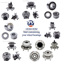 Cojinete de rueda de cubo de piezas de automóvil 42450-28040 42200-T6A-J51 42410-58020 40202-EA000 para coches Nissan
