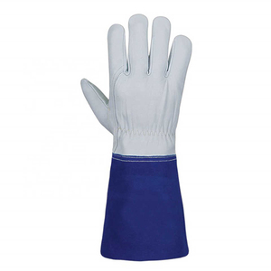 Guantes de Soldadura TIG de Alta Calidad, Resistentes al Calor, de Cuero Flexible, Fabricación OEM/ODM - Product Image 3